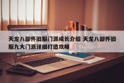 天龙八部怀旧服门派成长介绍 天龙八部怀旧服九大门派详细打造攻略