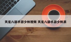 天龙八部手游少林视频 天龙八部手游少林派